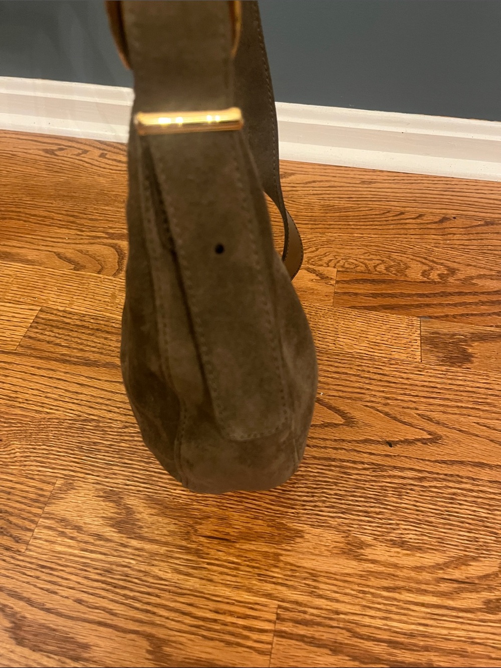 Madewell Green Hobo Bag with Adjustable Strap - Picture 5 of 8